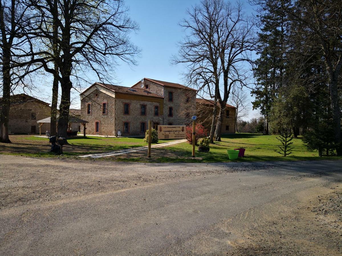 Les Chambres D'Hotes De La Frissonnette Auzelles Esterno foto